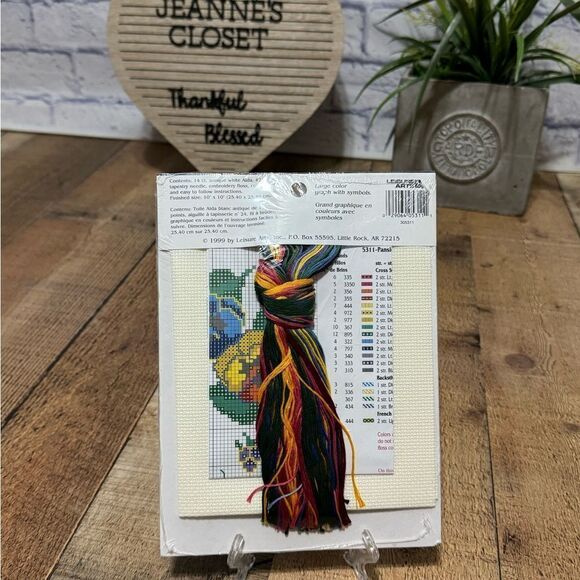 Designs for the Needle Pansies Counted Cross Stitch Kit - Picture 4 of 4